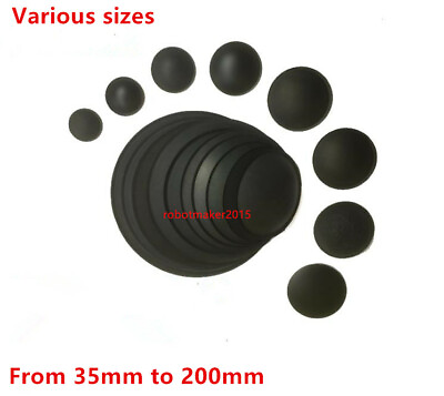 #ad 35mm to 180mm Various sizes Subwoofer Dome Paper Dust Cap Cover For Speaker $3.90