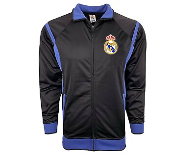 #ad Real Madrid Jacket Adults And Kids Licensed Real M. Full Zip Track Jacket $34.95
