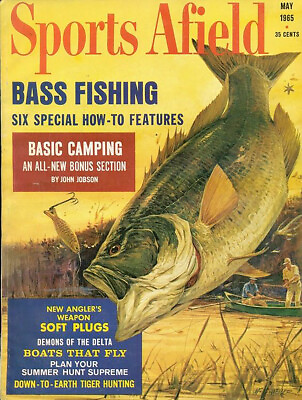 #ad Sports Afield Magazine Cover Metal Sign FREE SHIPPING Hunting amp; Fishing Decor $19.99