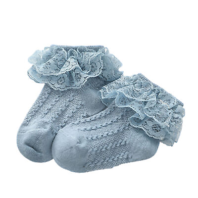 #ad 1pair Baby Lace Socks Attractive Floor Socks Girl Dancing Socks Lace $7.77
