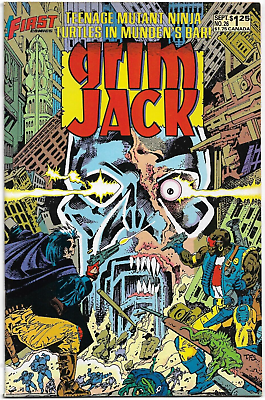 #ad GRIMJACK#26 VF NM 1986 FIRST TMNT IN COLOR FIRST COMICS $27.99