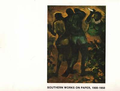 #ad Richard Cox Southern Works on Paper 1900 1950 1981 $28.00