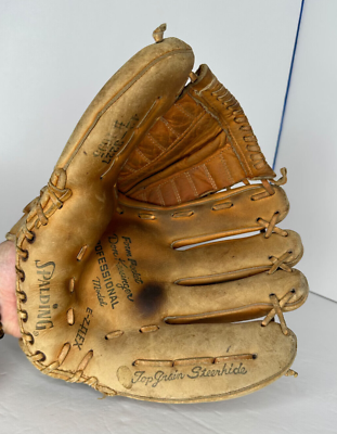#ad Vintage Spalding EZ Flex Baseball Glove 42 3227 Don Kessinger Left Hand Glove $14.99