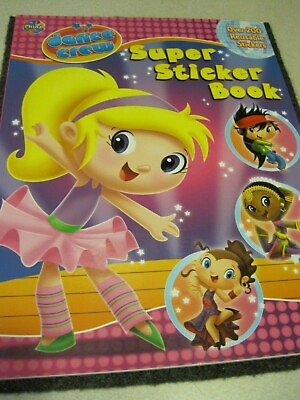 #ad DANCE CREW RARE Kids#x27; Super Sticker Book 200 Reusable 2010 Unused $24.00