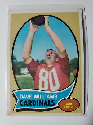 #ad 1970 Topps Dave Williams VG card #208 $2.99