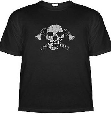 #ad Kids Skull amp; Axes Pirate Punk Goth Vacation T Shirt $12.99