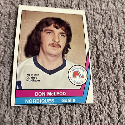 #ad 1977 78 O Pee Chee WHA #14 Don McLeod Quebec Nordiques $1.99