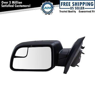 #ad Mirror Power with Spotter Textured Black Driver Side Left LH for 11 14 Ford Edge $89.02