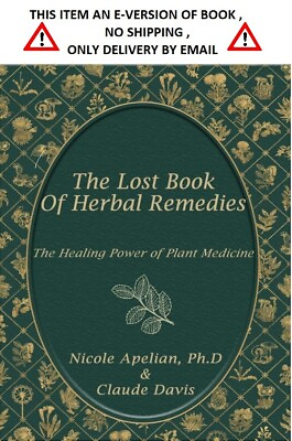 #ad The Lost Book of Herbal Remedies READ DESCRIPTION $7.99