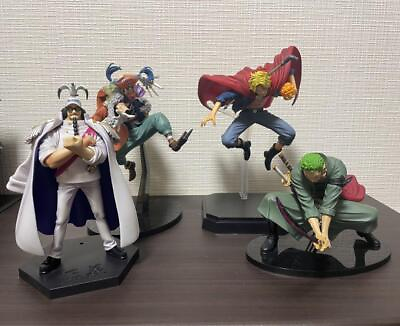 #ad One Piece Figure Zoro Buggy Sabo Sengoku Banpresto World Figure Colosseum Lot 4 $149.04