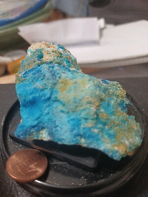 #ad AA Natural RARE Chalcanthite Specimen From Blue Spirit Copper Mine AZ 10cm × 7cm $35.00