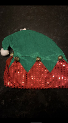 #ad HOLIDAY STYLE * Elf Style Hat RED AND GREEN * NEW * $5.00