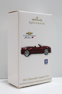 #ad Hallmark Keepsake: 2013 Chevrolet Camaro ZL1 Christmas Tree Ornament $19.99