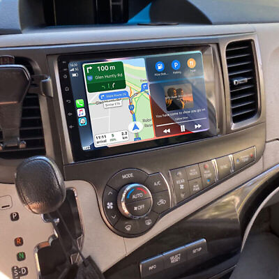 #ad #ad for Toyota Sienna 2011 2014 Radio Car Stereo Apple Carplay Android GPS Nav w Cam $129.99
