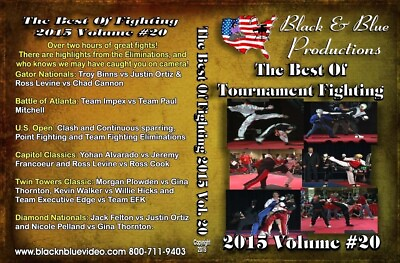 #ad 2015 Best Karate Martial Art Tournament Fighting Sparring #20 DVD kumite weapons $24.00