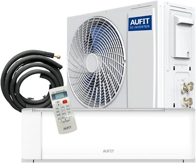 #ad 18K BTU 21 SEER Aufit Ductless Mini Split Air Conditioner and Heat Pump 208 230v $1399.99