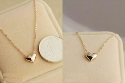 #ad Fashion Women 18K Gold Plated Heart Bib Statement Chain Pendant Necklace Jewelry $2.99