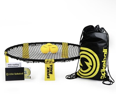 #ad 🏐Spikeball Round Net Combo Meal Set W 3 Balls amp; Bag Complete Set NEW In Box🏐 $42.95