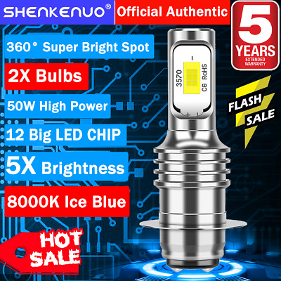 #ad 12V 8000K LED Bulbs for Honda 1971 CT90K31970 CT90K2 1969 CT90K1 Headlight: US $18.89