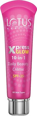 #ad Lotus Herbals Xpress Glow 10 In 1 Daily Beauty Creme Royal Pearl SPF 25 30g $13.04