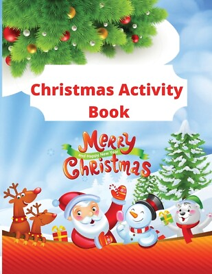 #ad Christmas Activity Book $9.49