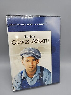 #ad The Grapes of Wrath DVD 1940 Henry Fonda John Steinbeck NEW John Carradine $14.00