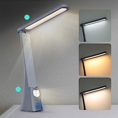 #ad LED Desk Lamp Foldable Portable Battery Operated Cordless Desk Lamp for Eye P... $28.06