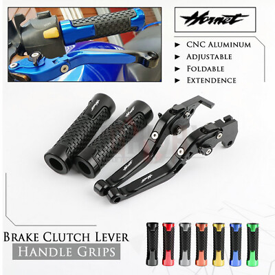 #ad Folding Brake Clutch Levers Handle Grip for Honda CB599 CB600 CB900 HORNET 98 06 AU $56.64