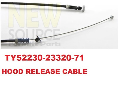 #ad 52230 23320 71 HOOD RELEASE CABLE TOYOTA FORKLIFT 7FGU25 $16.00