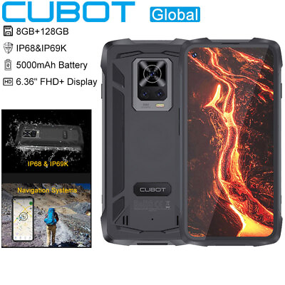 #ad Global 4G LTE Android Rugged Smartphone Mobile Dustproof Phone Cubot 8128GB $218.18