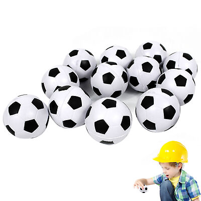 #ad 12 Pack Foam Sports Ball 1.6in Mini Soccer Balls Sports Stress Ball Gadget Toys $11.11