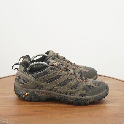 #ad Merrell Mens Moab 2 Vent Beluga Hiking Trail Shoes Size 10 Gray Vibram J06015 $34.95