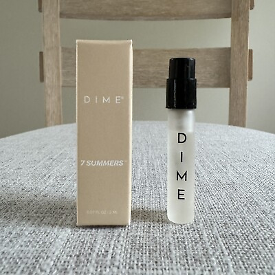 #ad Dime Beauty 7 Summers Eau de Toilette .07oz 2 mL Perfume Spray Women New In Box $12.99