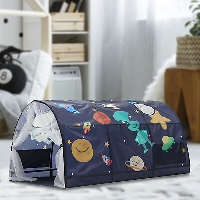 #ad Bed Tent for Kids Tent House for Boys and Girls Canopy Bed Dream Privacy Space $92.54