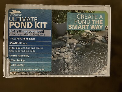 #ad BRAND NEW Smart Pond Ultimate Pond Kit Model #91340 $139.99