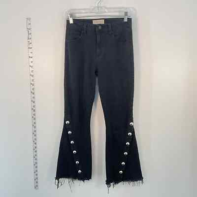 #ad RACHEL Rachel Roy Black Flared Bellbottoms Women#x27;s Jeans Size 27 $35.00