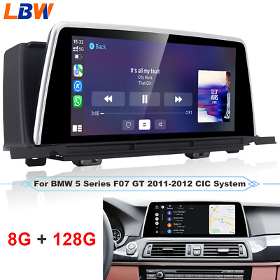 #ad Car GPS Stereo Player Dash 8G128G For BMW 5 Series F07 GT 2011 2012 CIC System $560.70