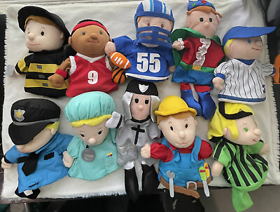 #ad Lillian Vernon Community HelpersPrinceamp;Knight Childrens Hand Puppets Lot Of 10 $49.99