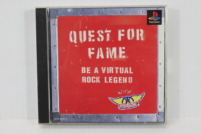 #ad Quest For Fame Aerosmith Be A Virtual Rock Legend PS1 PS PlayStation 1 Japan $17.99