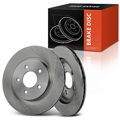 #ad 2Pcs Rear Left amp; Right Disc Brake Rotors for Ford Mustang 2005 2006 2014 Base GT $58.99