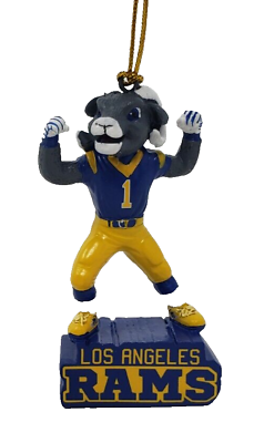 #ad Los Angeles Rams NFL Tall Mascot Christmas Ornament Rampage Team Sports America $16.99
