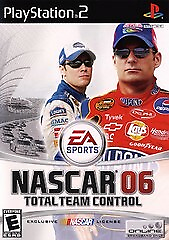 #ad NASCAR 06 Total Team Control PS2 Playstation 2 TESTED $7.99