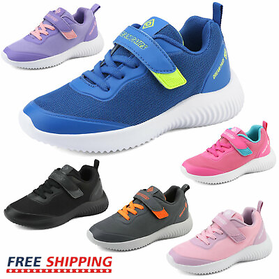 #ad DREAM PAIRS Kids Sneakers Girls Boys Running Tennis Outdoor Athletic Shoes $25.99