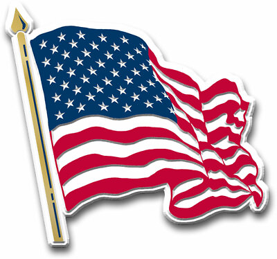 #ad American Flag Magnet Waving by Classic Magnets $6.99