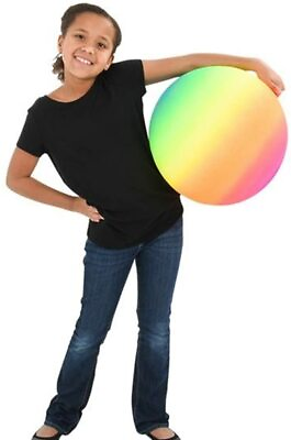 #ad Rainbow Playground Ball 16quot; $13.99