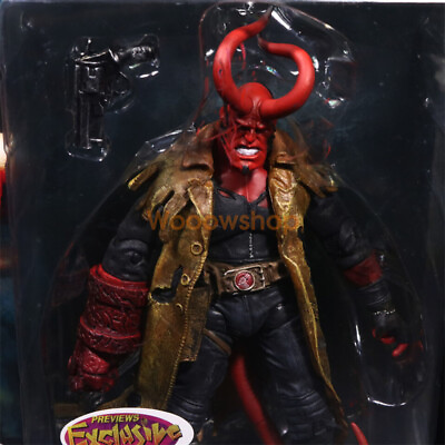 #ad 1:12 Collection Hellboy Golden Army 7quot; Action Figure Ox Horn Ver. Series 2 New $37.23