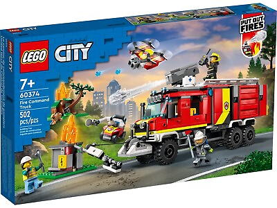 #ad LEGO CITY: Fire Command Truck 60374 $39.99
