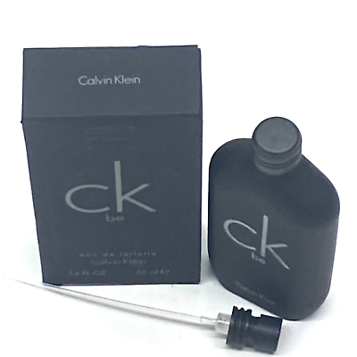 #ad CK BE BY CALVIN KLEIN EAU DE TOILETTE 1.6 FL OZ NEW IN BOX $12.99