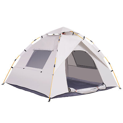 #ad Durable Oxford Cloth Camping And Outdoor Tent Beige Color 2 3 Person Tent $65.19