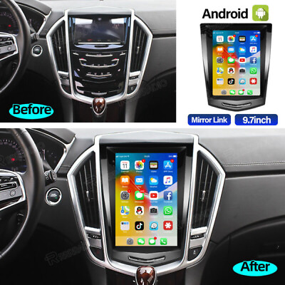 #ad Android13 Car Radio GPS Nav WIFI Stereo Player For Cadillac ATS SRX XTS ATSL CTS $239.99